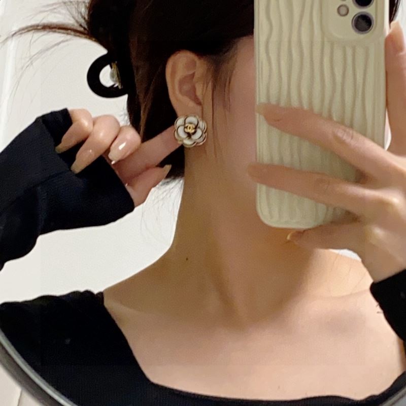Ch*el earrings